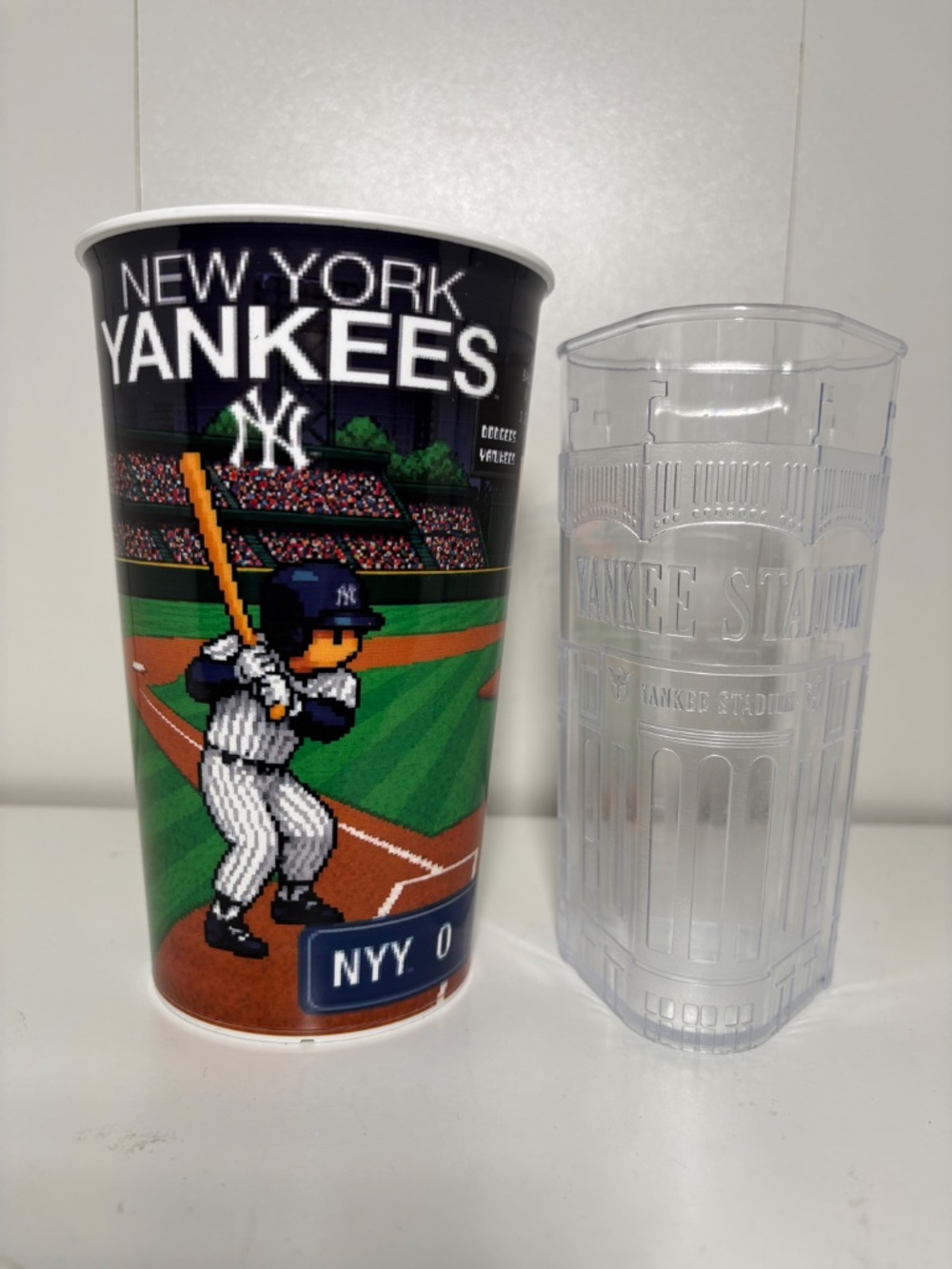 Yankees vs Dodgers 8-Bit souvenir cup Rivalry July 2026 w/ bonus cup